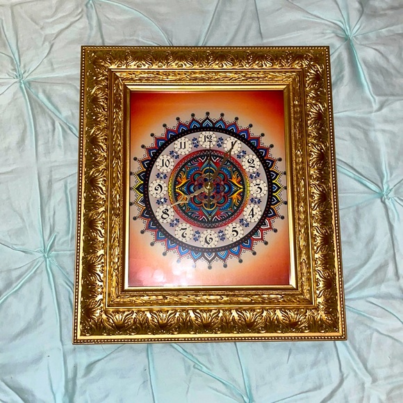 Custom Made Framed Clock
